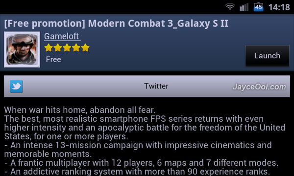 Modern Combat 3 Apk Free Download For Galaxy Note